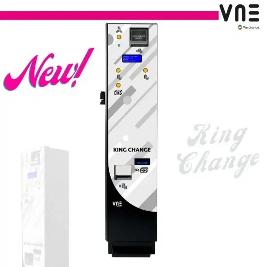 VNE King Change & Mini Changer μηχανήματα ψιλών